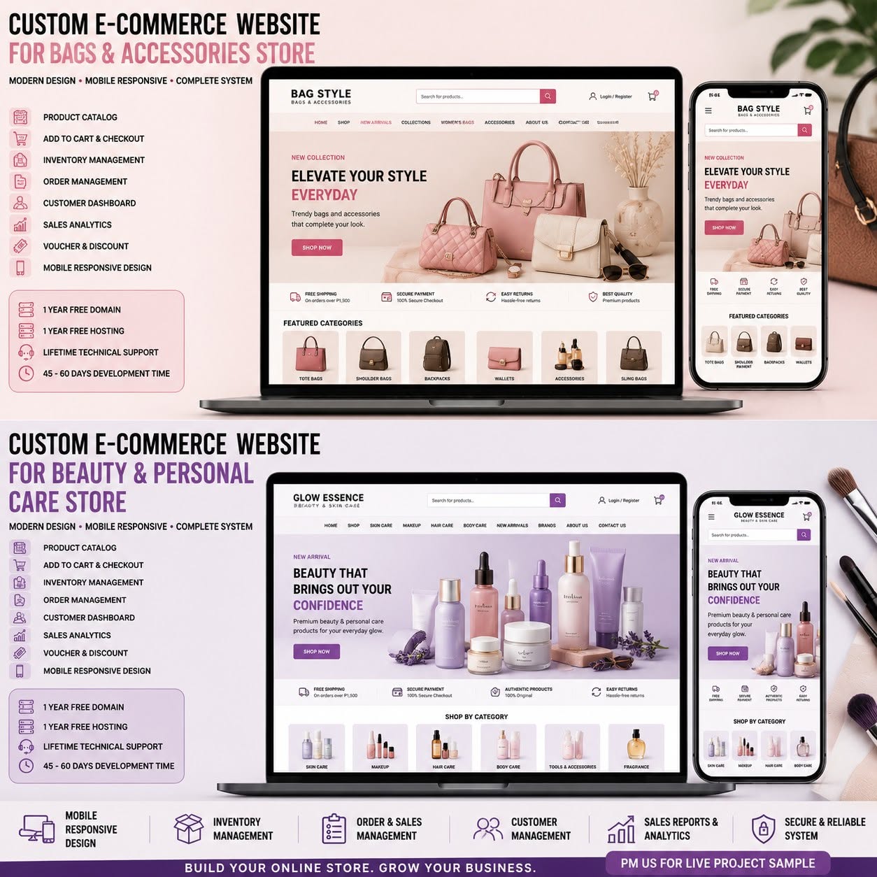 Bags and Accessories Store Solution