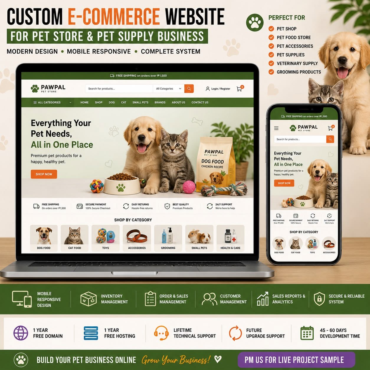 Pet Supply Business System